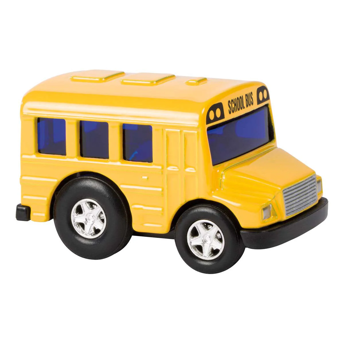 Toysmith Rollin' Mini School Bus - Image 2