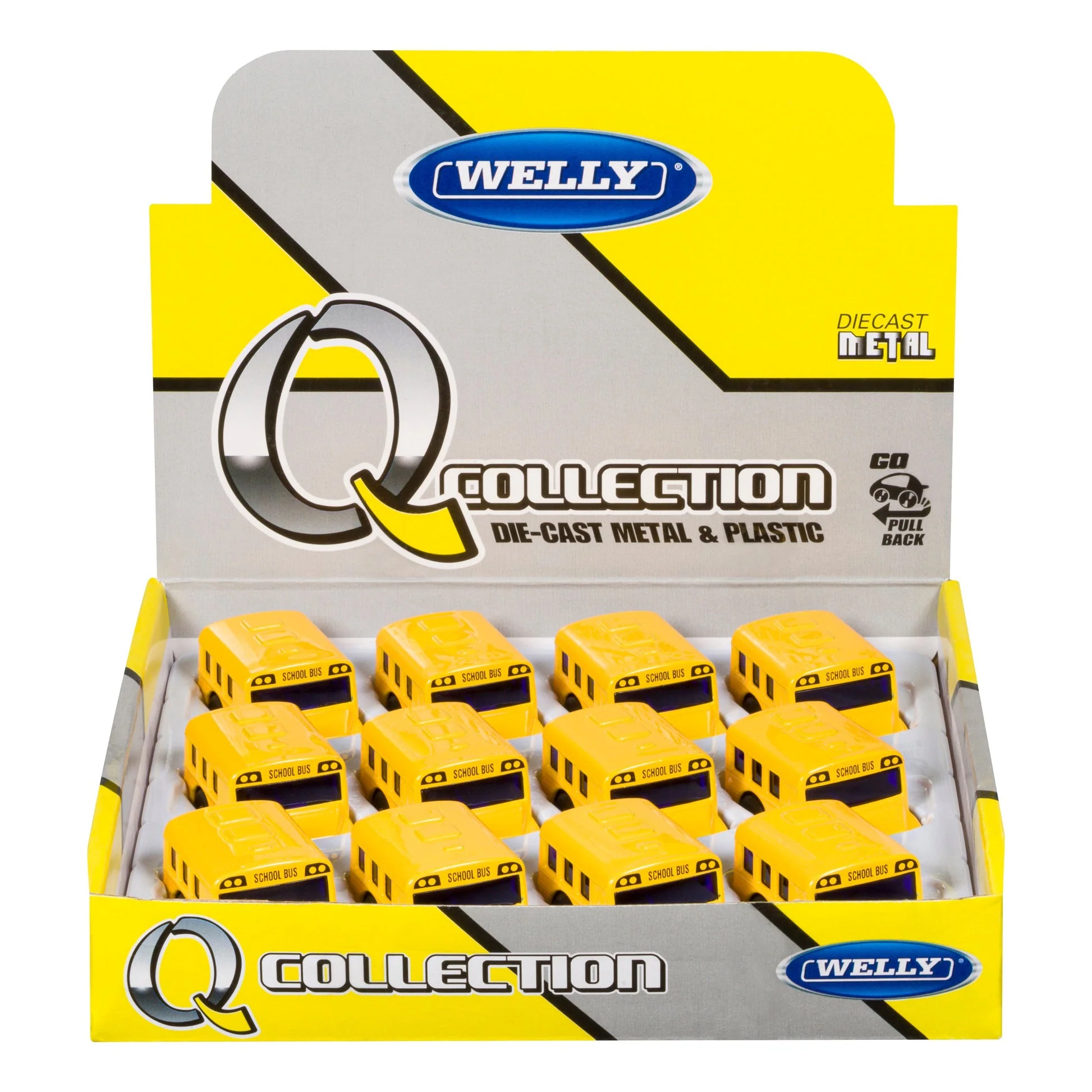 Toysmith Rollin' Mini School Bus - Image 3