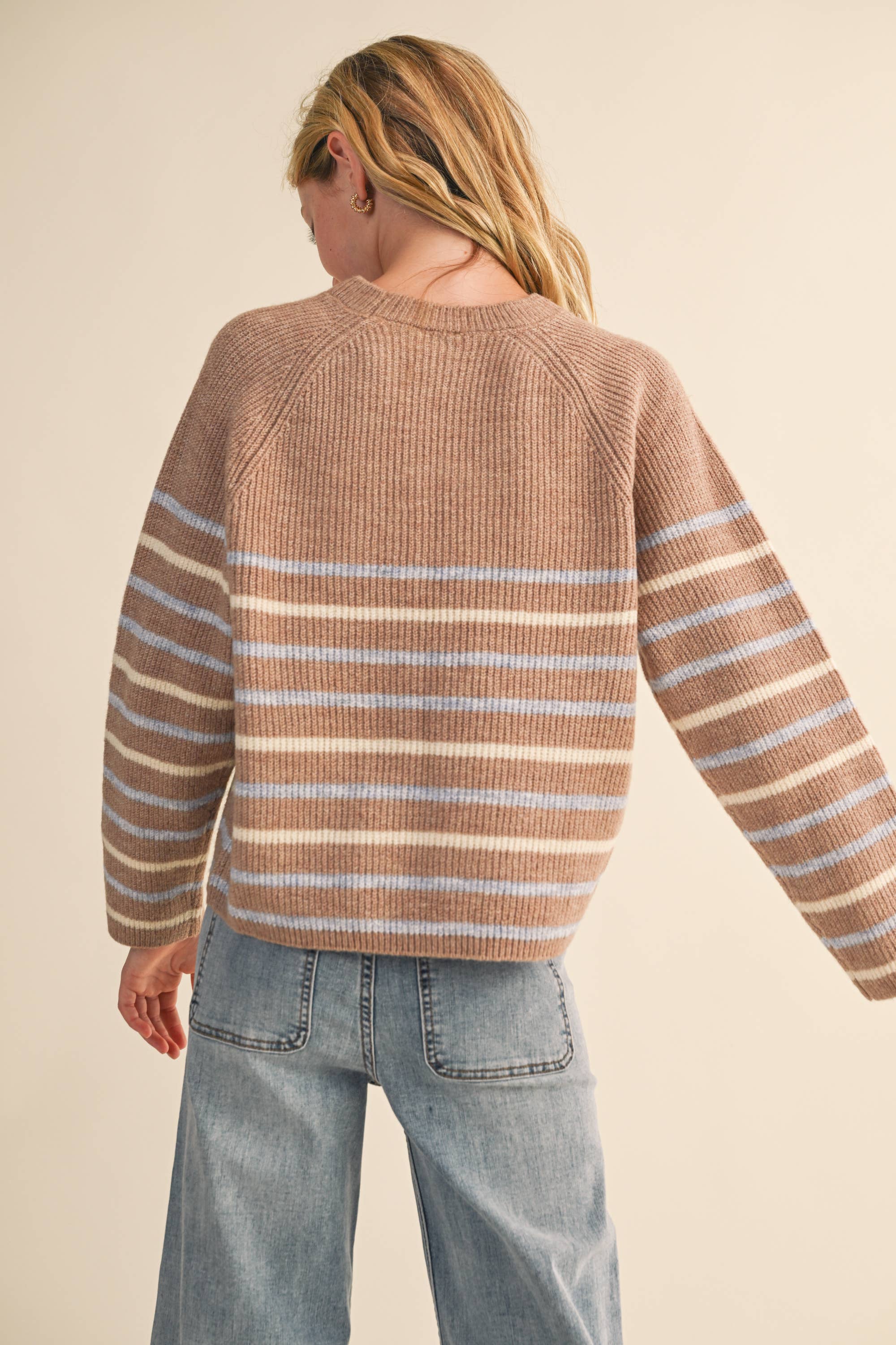 FINAL SALE TWEEN GIRLS KIDS WIDE TUNIC PULL OVER SWEATER - Image 6