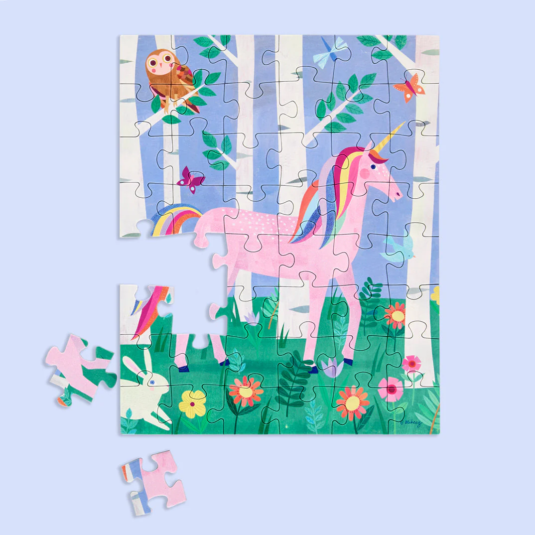 Unicorn Forest 48 Piece Puzzle Snax - Image 4