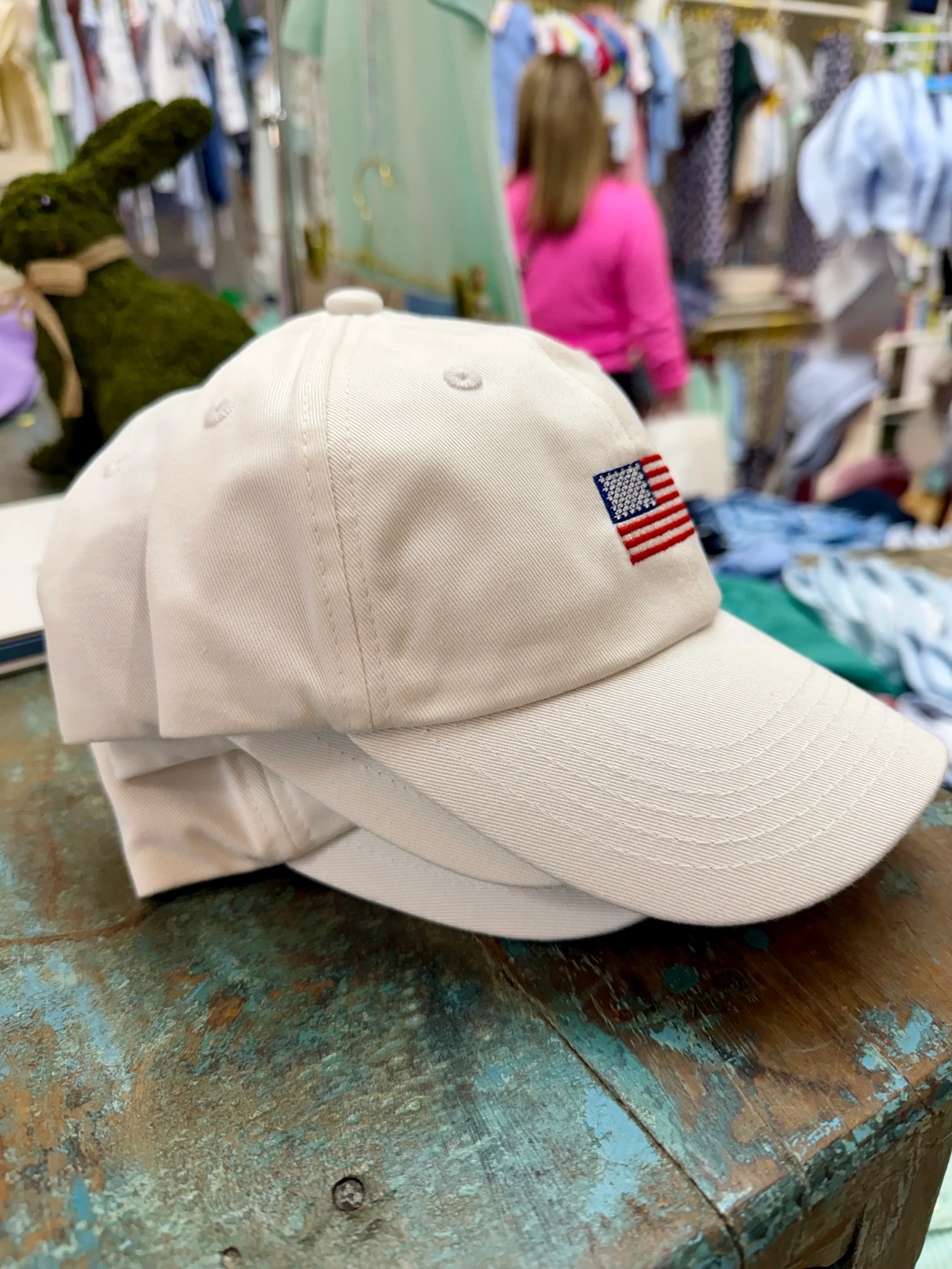 USA Flag Baseball Hat BABY - Image 3