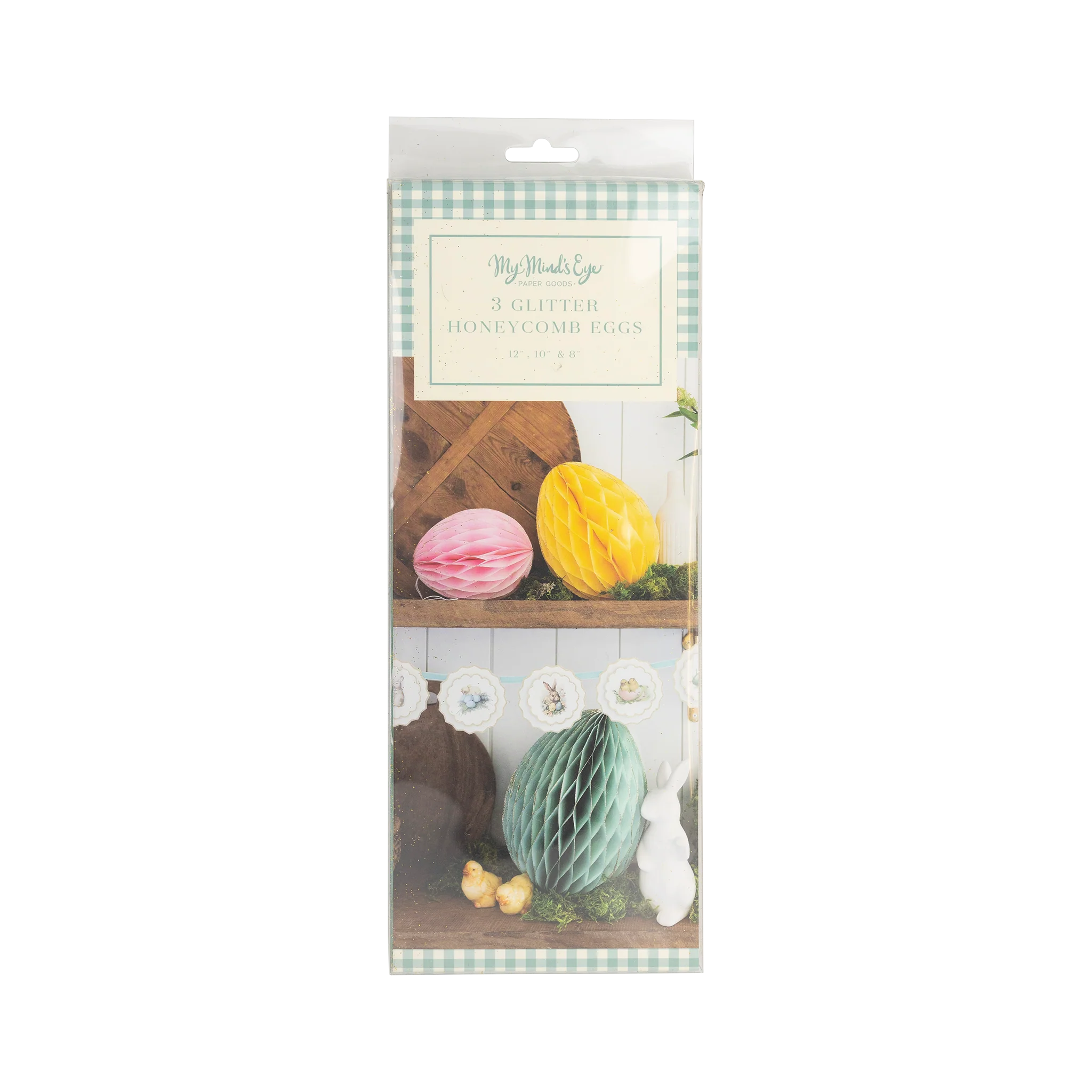 VES1008 - Vintage Easter honeycomb eggs - Image 2