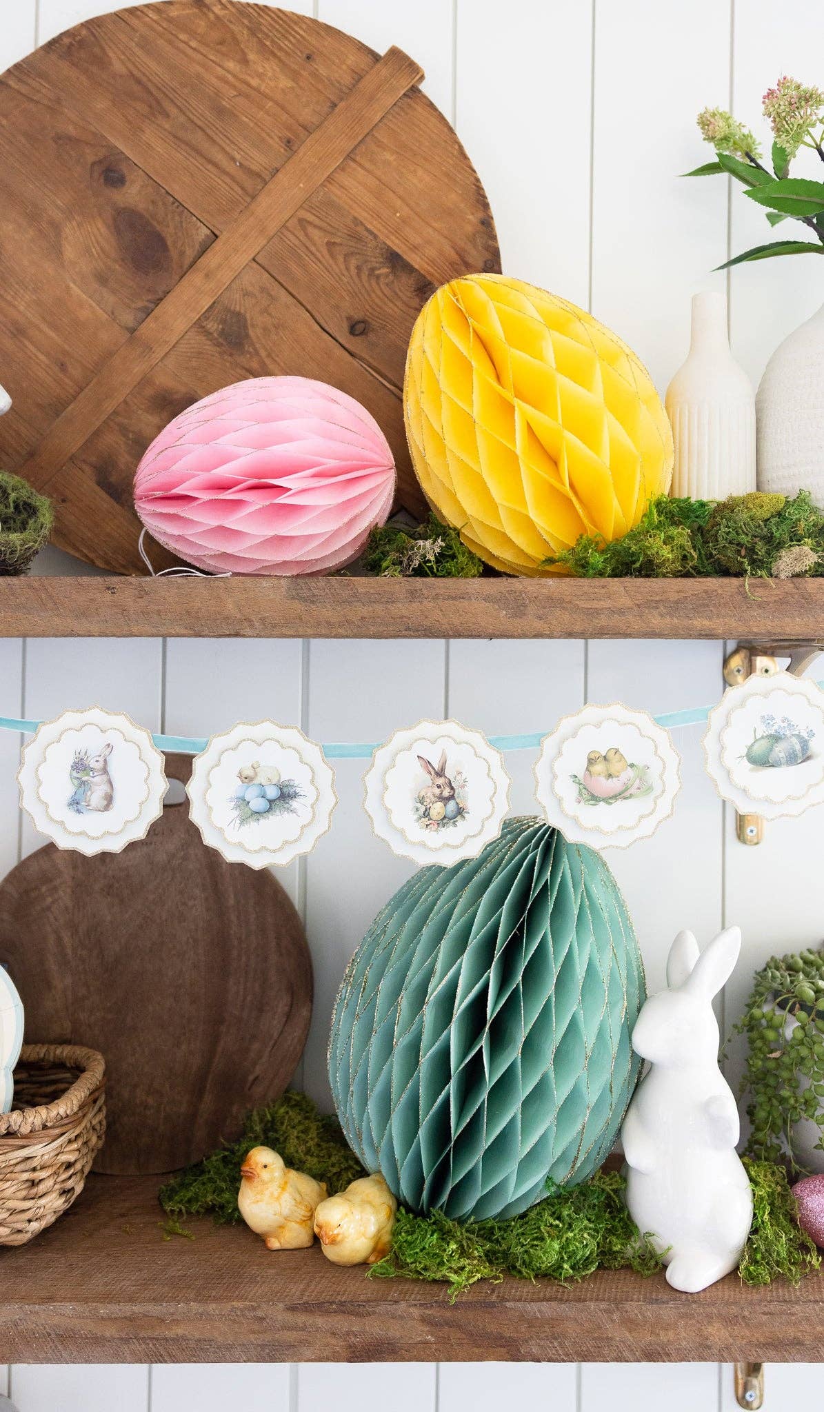 VES1008 - Vintage Easter honeycomb eggs - Image 3