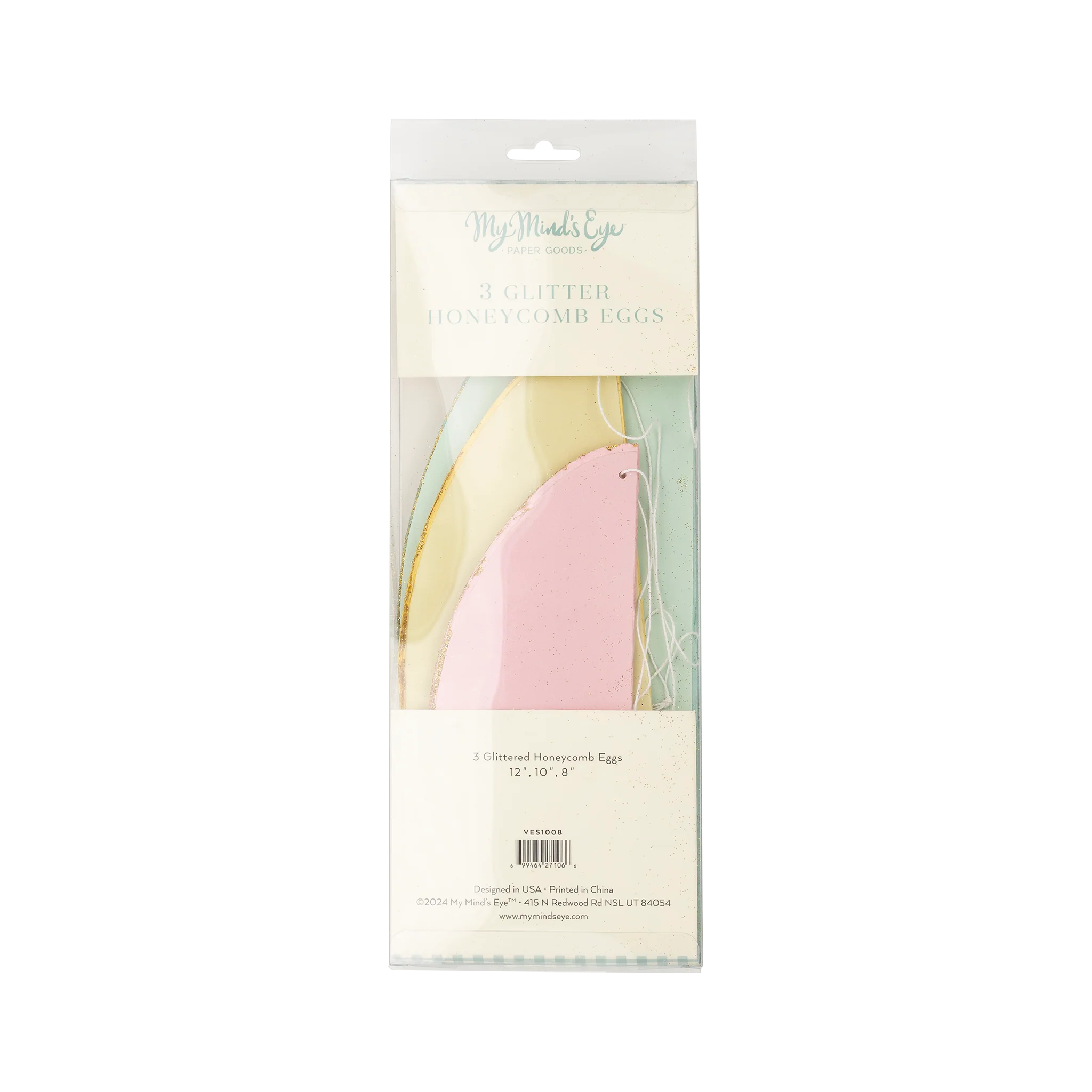 VES1008 - Vintage Easter honeycomb eggs - Image 4