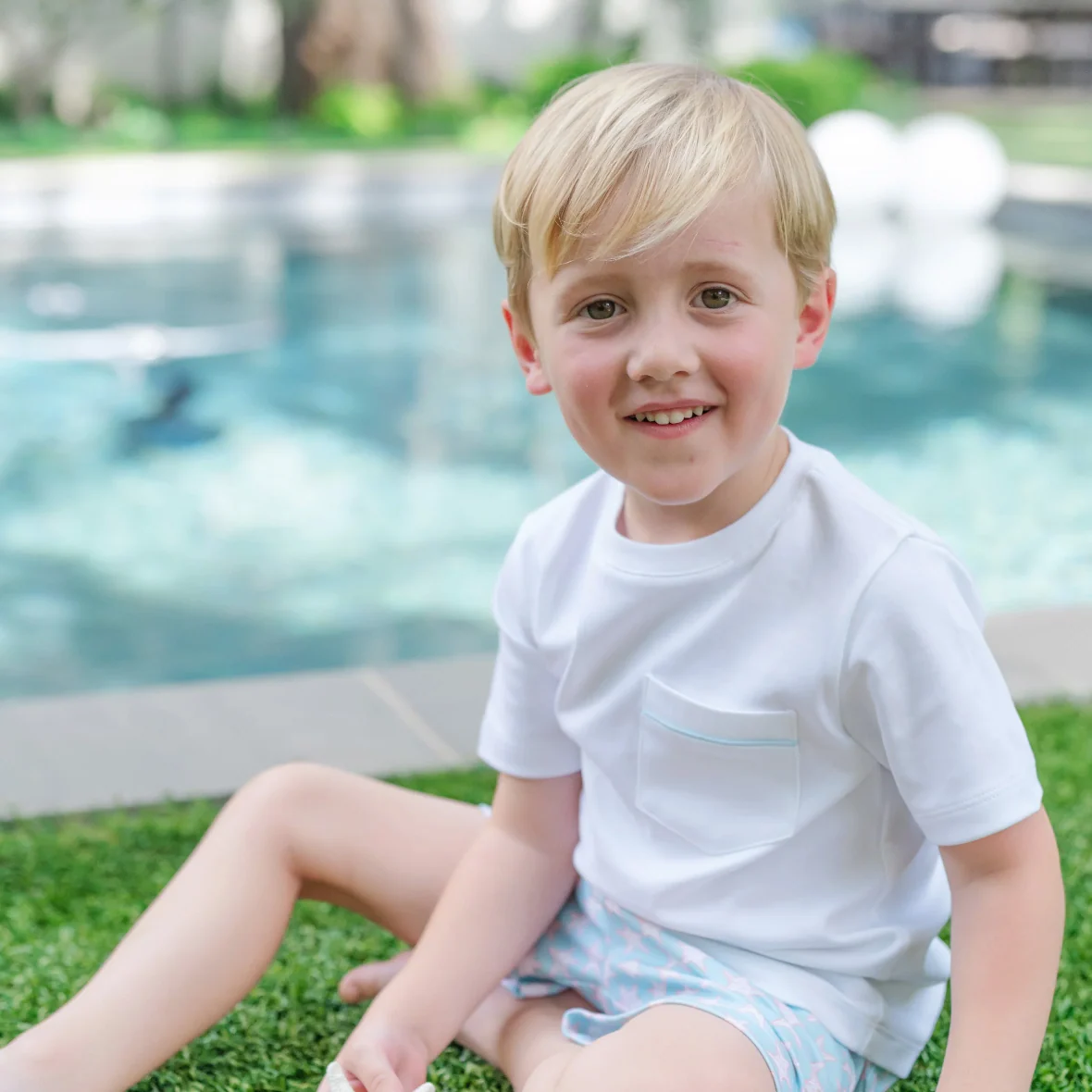 WALKER BOYS' SHORT SET - SEASIDE STARFISH - Image 3