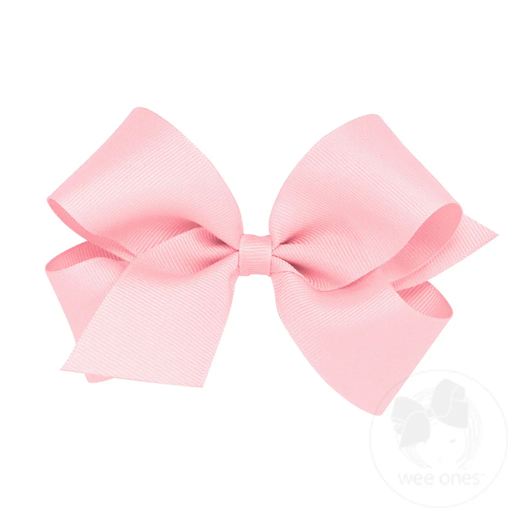 Wee Ones Medium Classic Grosgrain Hair Bow MANY COLORS - Image 10