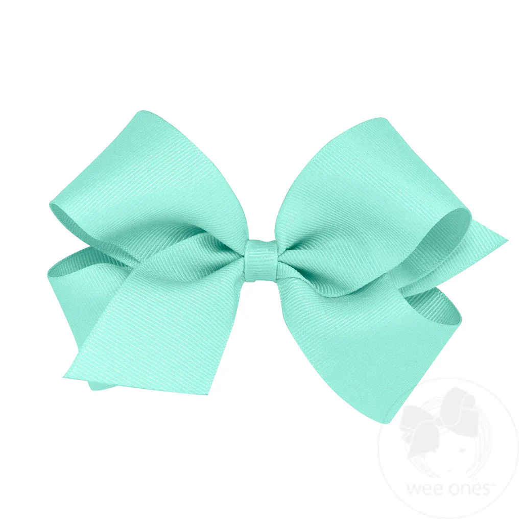 Wee Ones Medium Classic Grosgrain Hair Bow MANY COLORS - Image 6