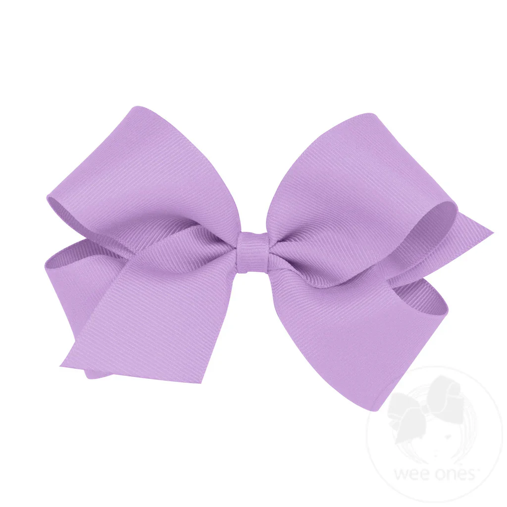 Wee Ones Medium Classic Grosgrain Hair Bow MANY COLORS - Image 7