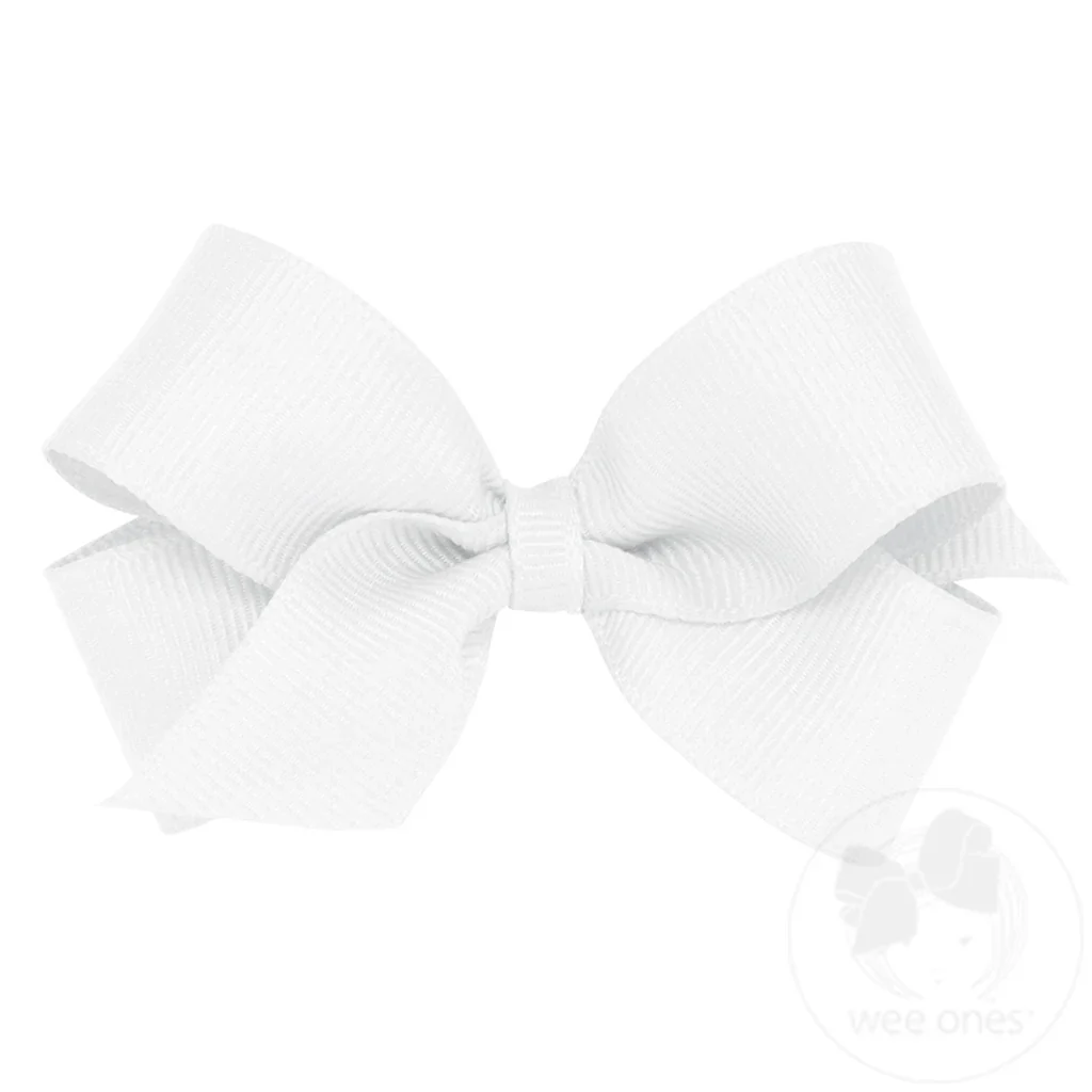 Wee Ones Mini Classic Grosgrain Hair Bow MANY COLORS - Image 3