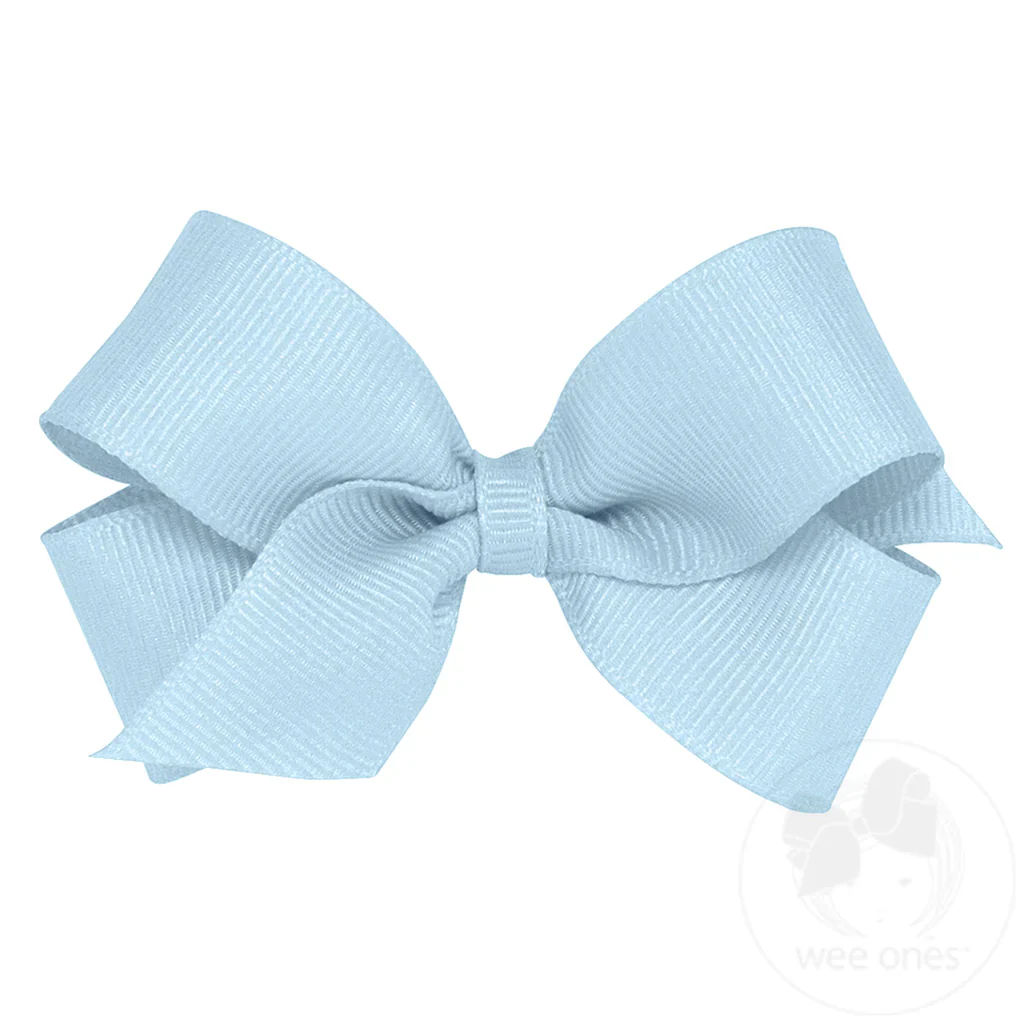 Wee Ones Mini Classic Grosgrain Hair Bow MANY COLORS - Image 5