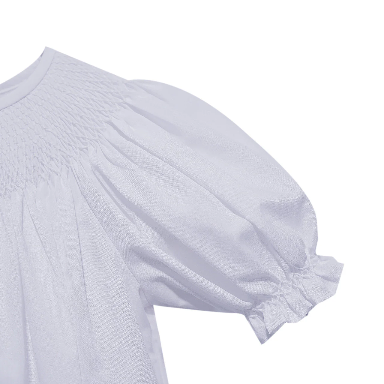 White Georgia Dress - Cross - Image 3