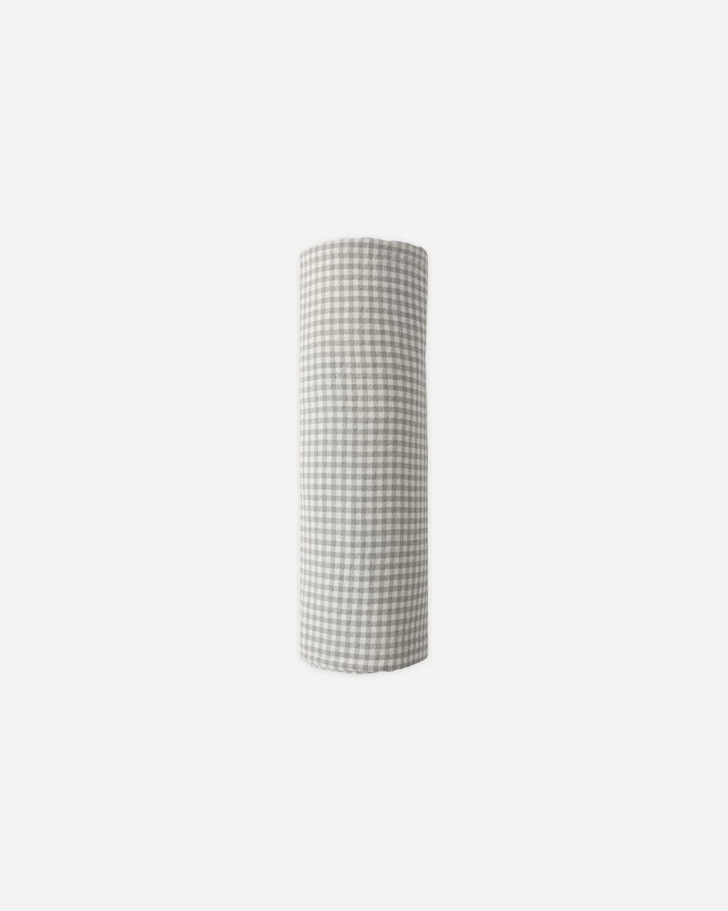 Quincy Mae Woven Swaddle || Sage Gingham - Image 3
