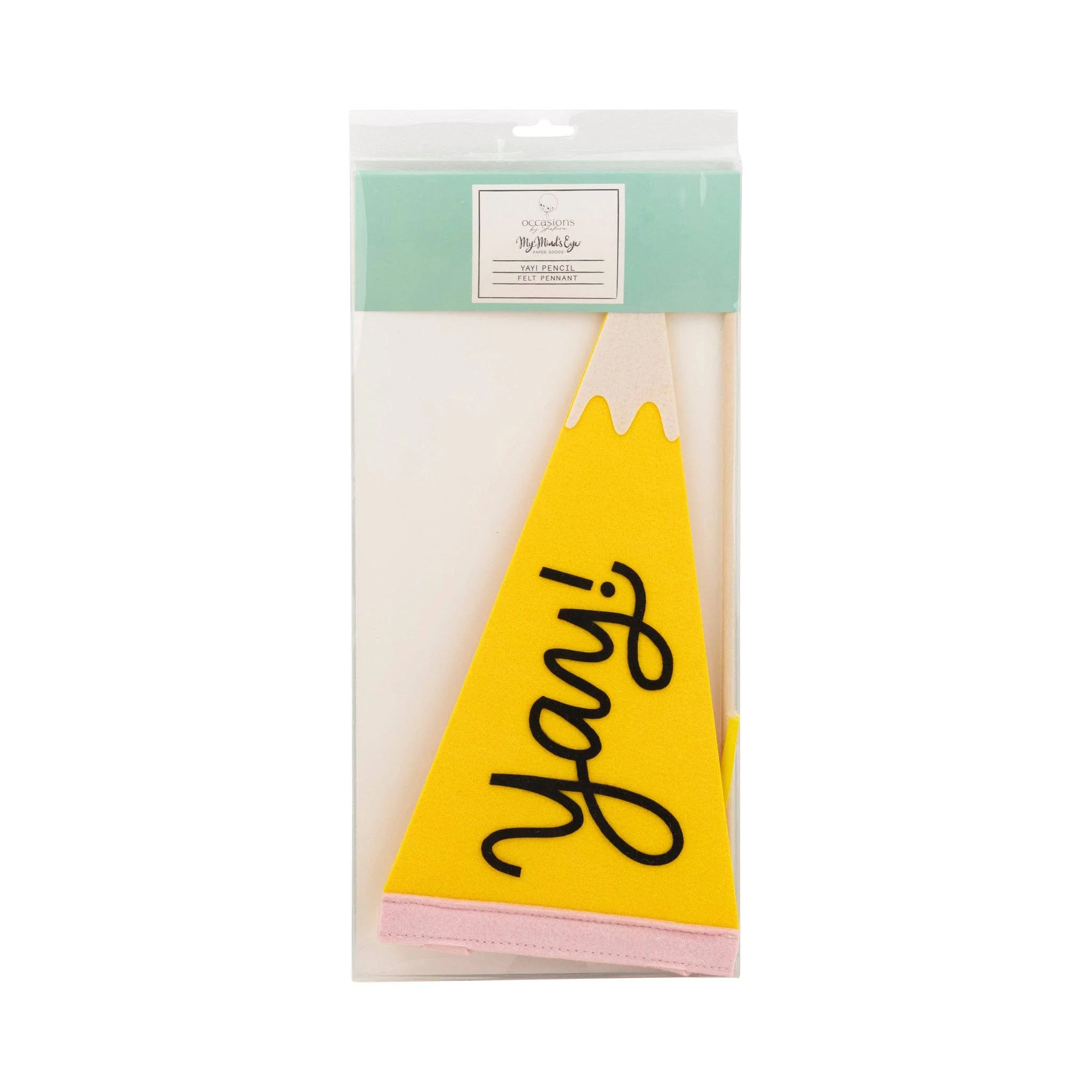 YGD1115 - Occasions by Shakira - Yay Pencil Felt Pennant - Image 7