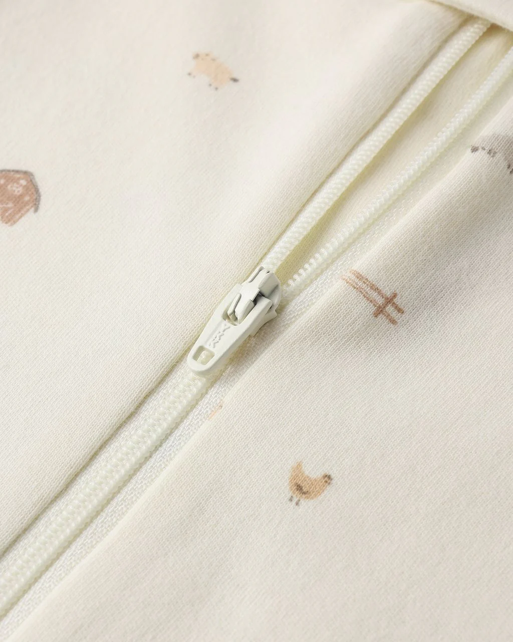 Quincy Mae Zip Longsleeve Sleeper || Farm - Image 3