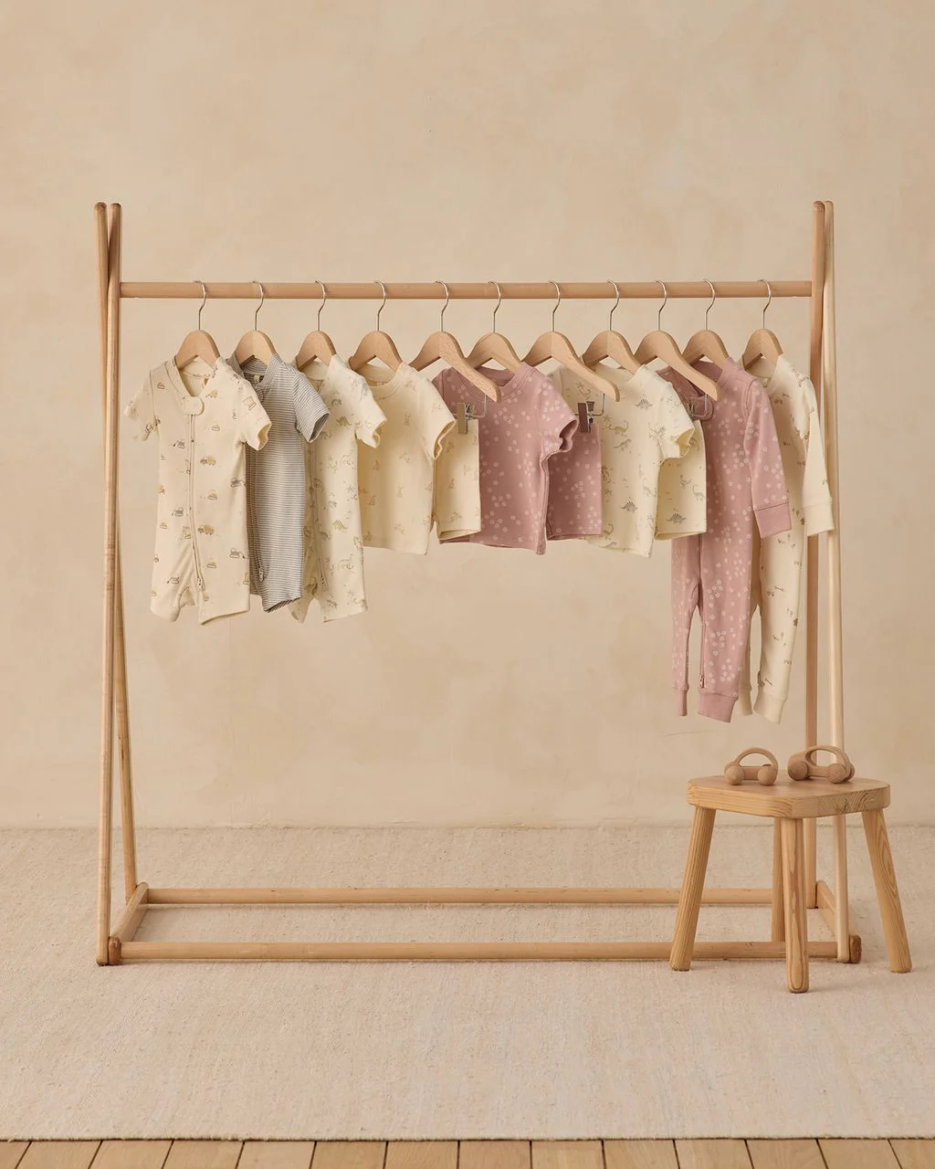 Quincy Mae Zip Longsleeve Sleeper || Farm - Image 4