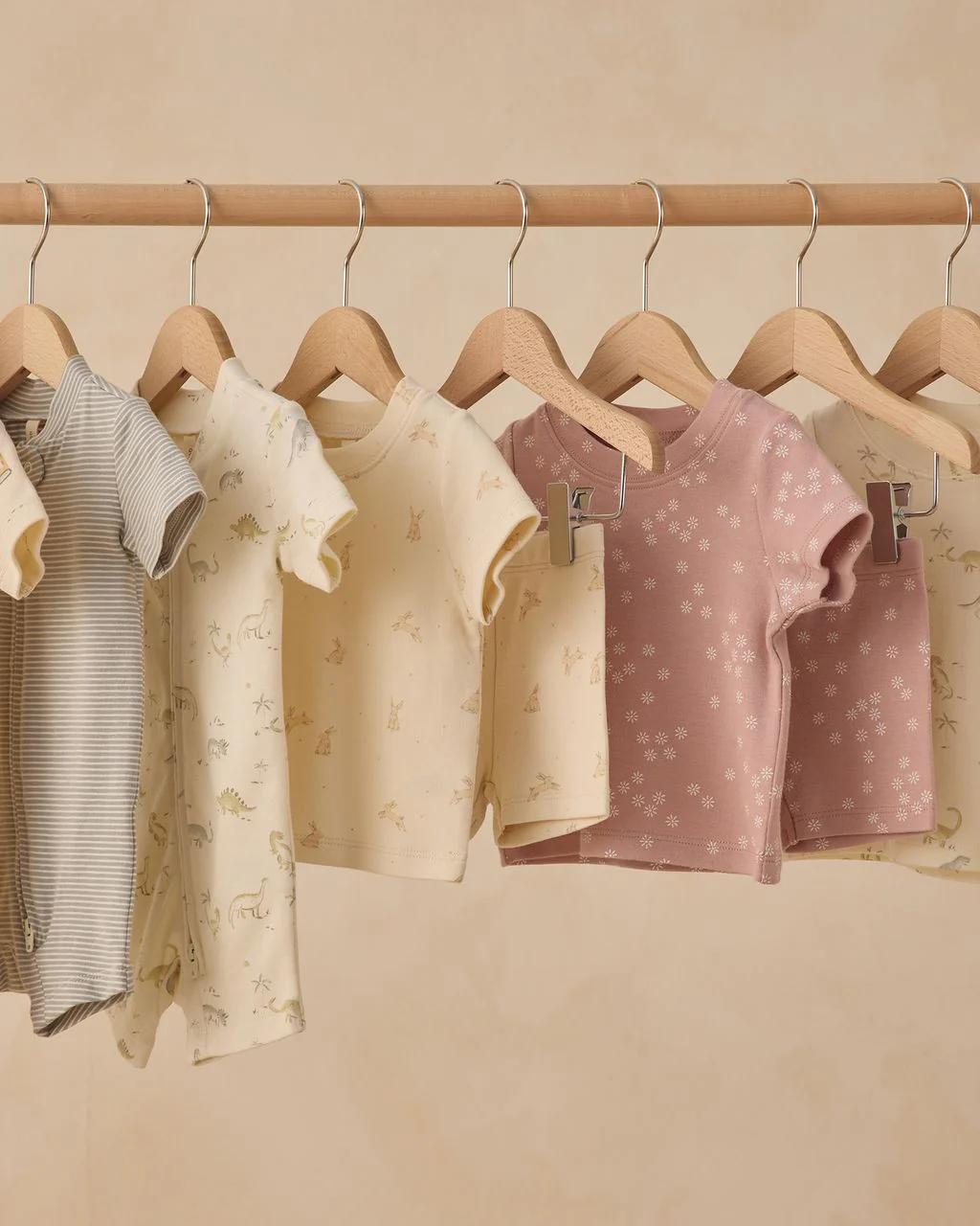 Quincy Mae Zip Short Sleeve Sleeper || Construction Trucks - Image 3